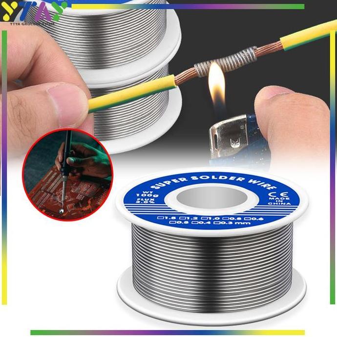 Timah Solder Pancing  Solder Core Wire Timah Alpha Kawat Timah Solder
