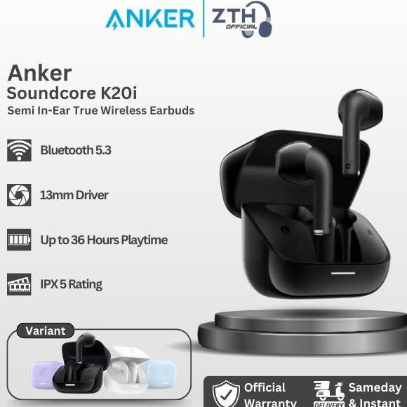 Bevoring89 - Anker Soundcore K20i TWS True Wireless In-Ear Earbuds Earphone