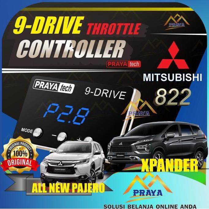 PRAYATECH 9 DRIVE THROTTLE CONTROLLER PIGGYBACK MITSUBISHI REMAP ECU