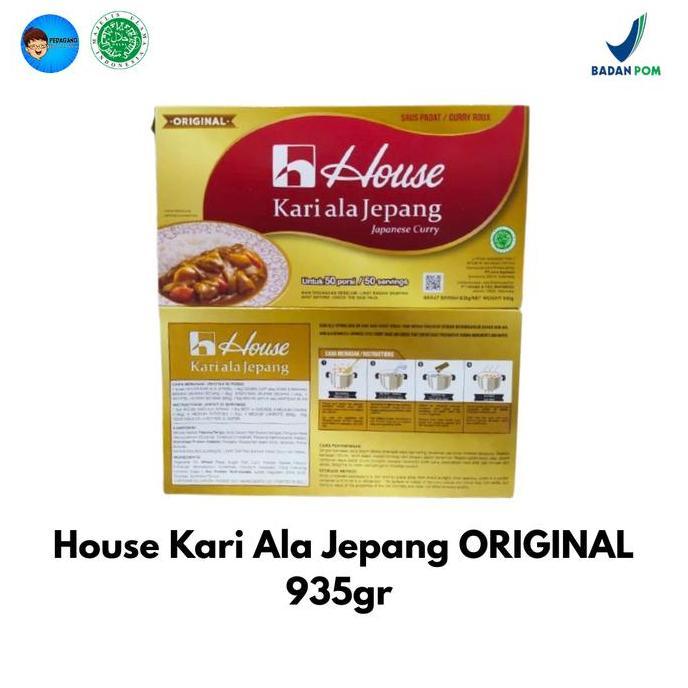 PBB House Kari Ala Jepang ORIGINAL 935gr | ese Curry Block | Bumbu Kari Jepang Itan | House Curry Or