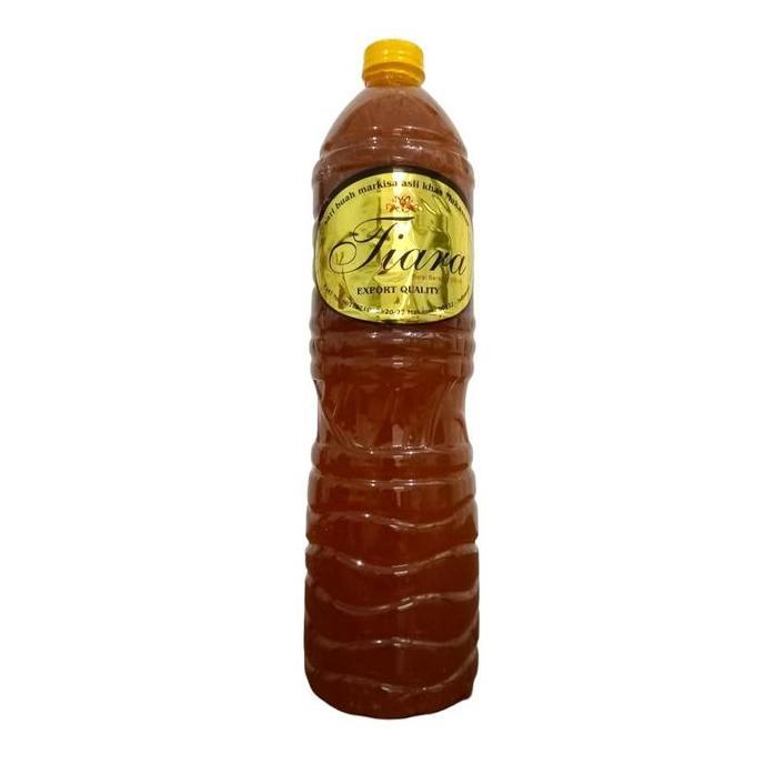 Tiara Sirup Syrup Markisa Berbulir Asli Makassar 1500 ML SNC