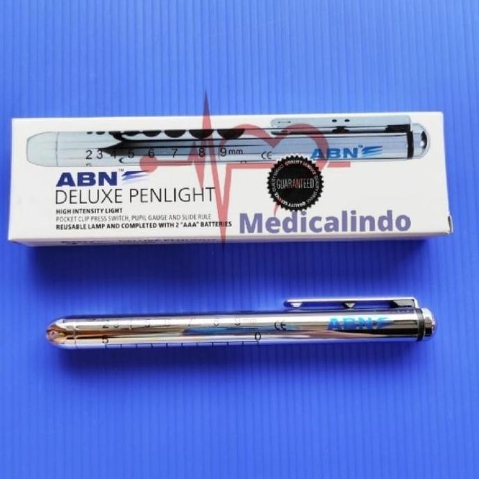 [ New ] Deluxe Penlight ABN Lampu Kuning / Senter Pulpen Senter Medis
