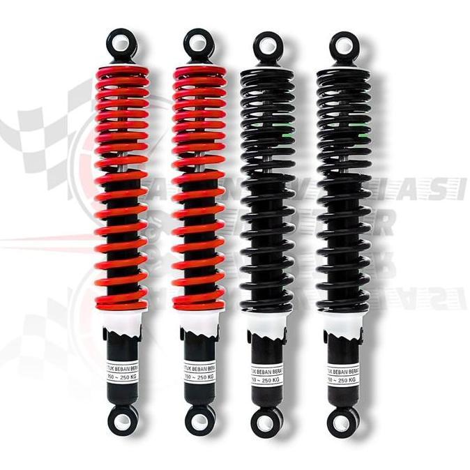 Kvb- Fast N Furious Shock Beban Berat Shock Breaker Belakang Pereda Kejut Motor Bebek Ukuran 280 320