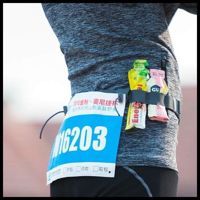 Tas Pinggang Lari Aonijie E4076 Waist Belt Bib Number Promo