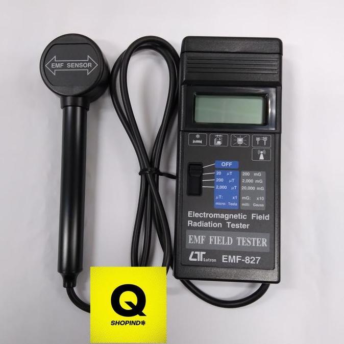 TERBARU - LUTRON EMF-827 EMF FIELD TESTER/EMF827/EMF 827