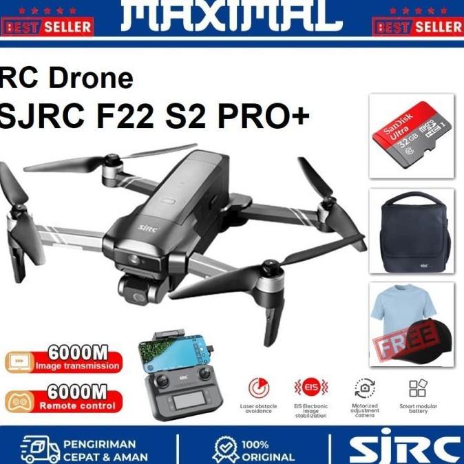 NEW Drone SJRC F22 S2 Pro+ 6KM Vs SJRC F22S 4K PRO 3.5KM 2Axis Gimbal 4K Camera / Drone SJRC F11S 4K