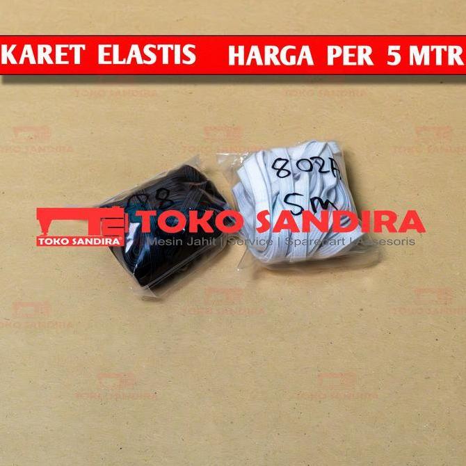 5 meter Karet elastis 4mm/karet  5mm/karet  6mm/karet 8mm/karet 10mm/karet 12mm/karet elastis murah/