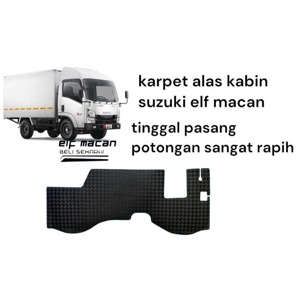 Terlaris Karpet Truk Isuzu Elf Macan Alas Kaki Kabin Truk Truk Macan