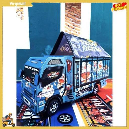Promo Miniatur Truk Oleng Kayu Mainan Anak Ful Lampu Kelap Kelip Dijamin Bagus