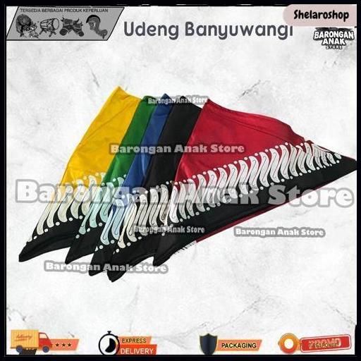 Barongan Anak Store Udeng Banyuwangi Bentuk Segitiga Pengiriman Express