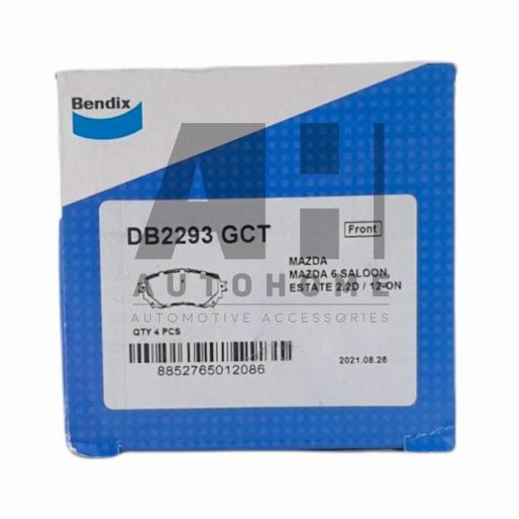 Kampas Rem Depan Mazda6 Mazda 6 Skyactiv - BENDIX Brake Pad DB 2293
