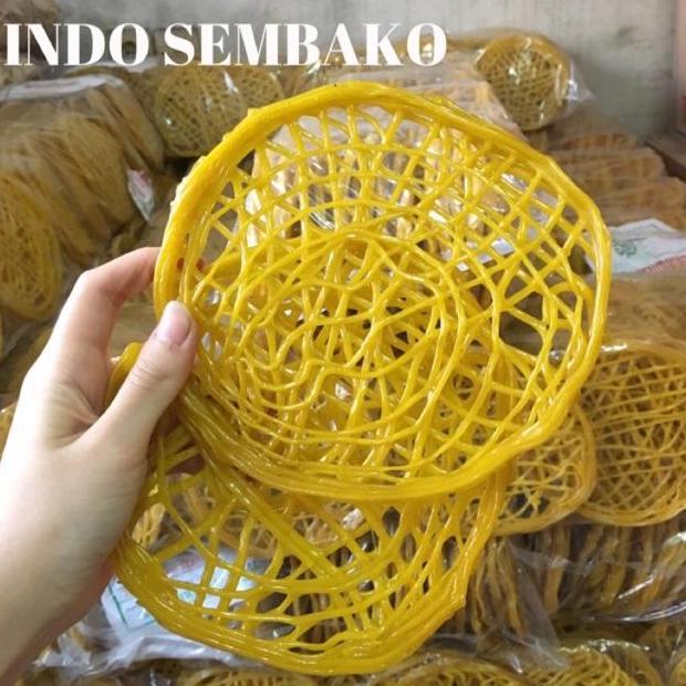 Pst - Kerupuk Mie Besar Kuning / Kerupuk Asinan 5Kg