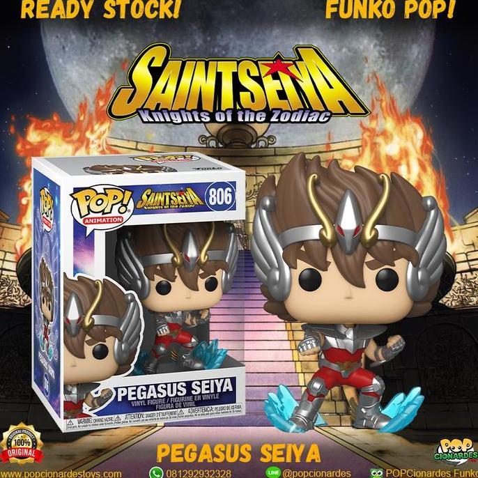 mainan - Funko POP Saint Seiya Knights of the Zodiac - Pegasus Seiya #806 Diskon