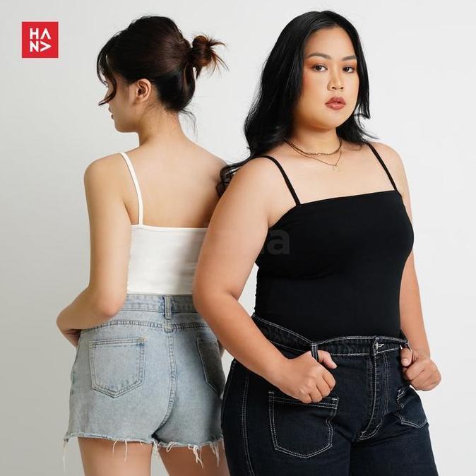 Roupas - Hana Fashion - Miranda Basic Fit Tank Top/ Atasan Tank Top Wanita- Tt029 Tank Top Cewek