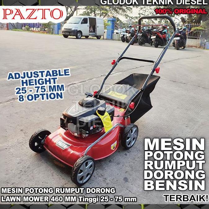 MESIN POTONG RUMPUT DORONG BENSIN TERKUAT GASOLINE LAWN MOWER TERBAIK