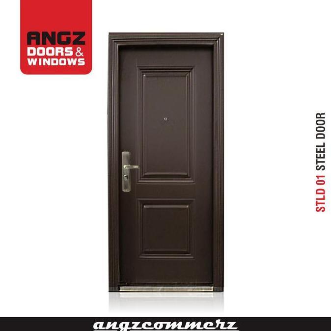Terlaris Pintu Rumah Angzdorr Baja Pintu Baja Steel Door Barrington Pintu Tahan Panas Dan Hujan Pint