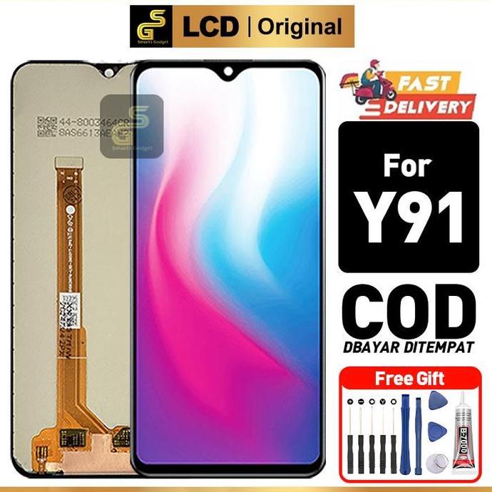 TERMURAH - PROMOLCD VIO Y91 ORI 100% Garansi 30 Hari Layar HD COD Kualitas No.1 Bergaransi Cocok unt