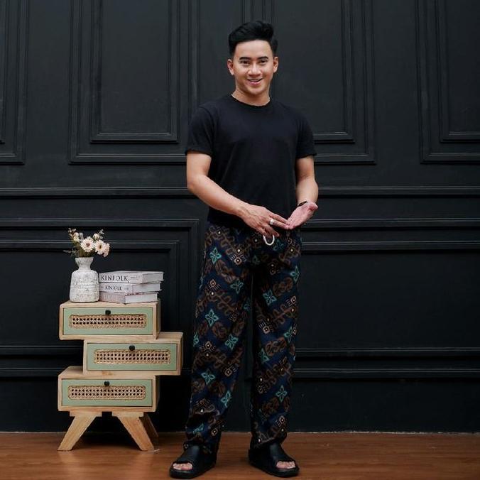 PREMIUM 100 ribu 4 pcs celana panjang pria celana batik pria milenial celana boim celana santai Kare