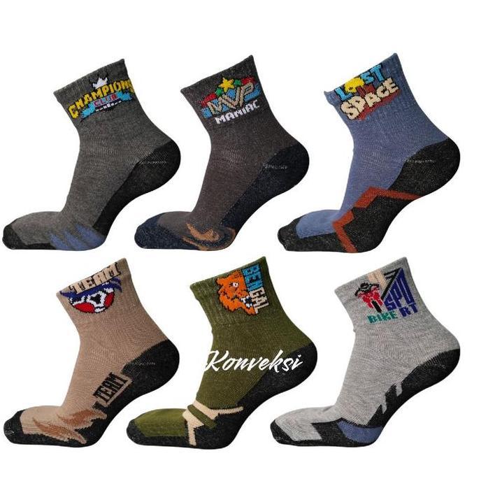 DV92 >> kaos kaki pendek sport computer YSI pria dewasa 3 pasang