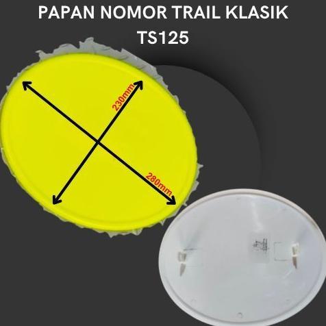 Murah Papan Nomor Ts 125, Cover Papan Nomer Trail Klasik Jadul Ts125