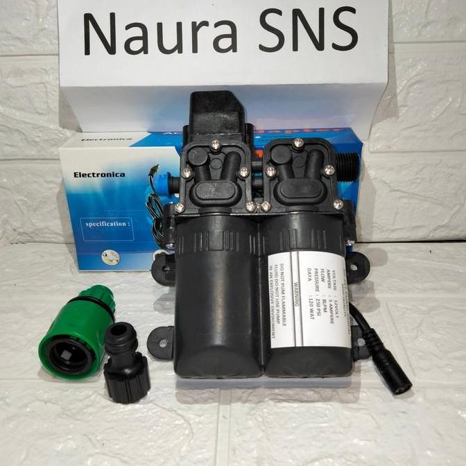 Mesin Pompa Dc 12V 250 Psi Mesin Pompa Auto Cut Of High Pressure Harga Spesial