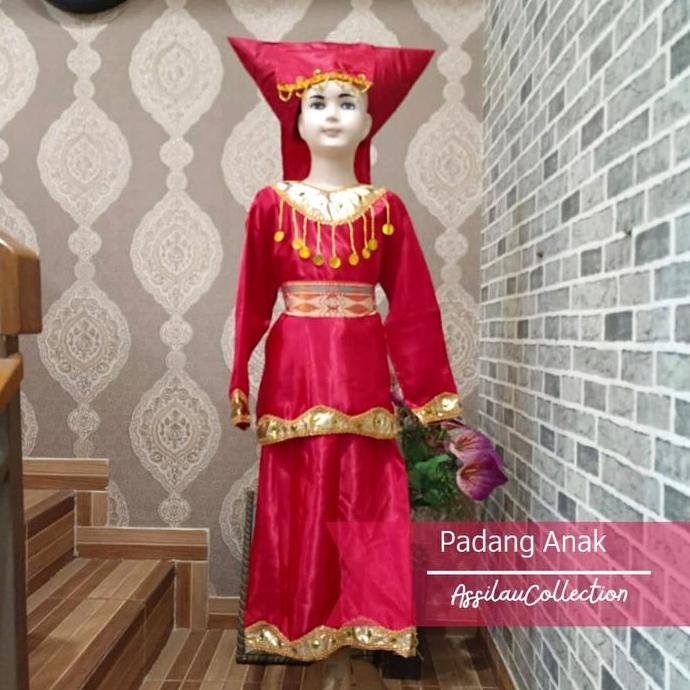 Baju adat padang anak Aksesoris