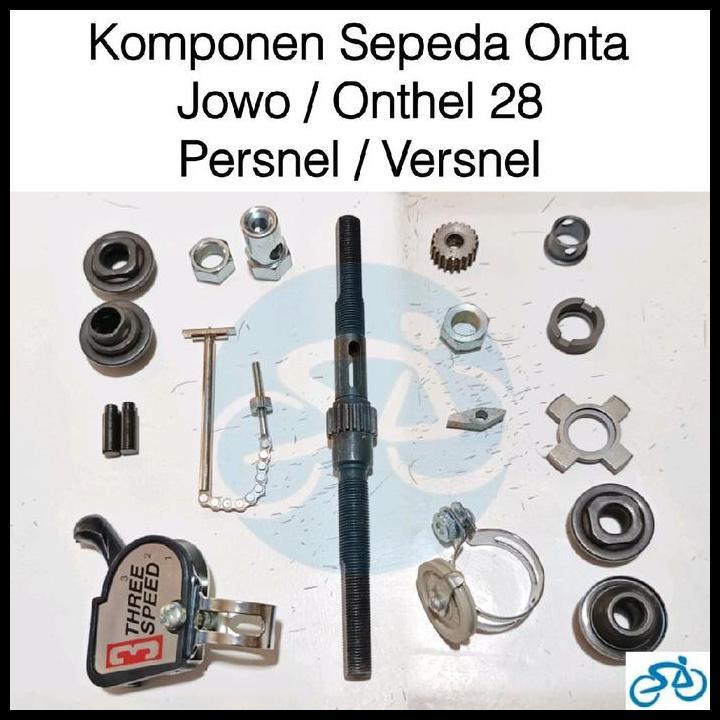 Kitiran Kincir Perempatan Prapatan Persnel Persneleng Perseneling Versnel Sepeda Onta Unta Ontel Ont