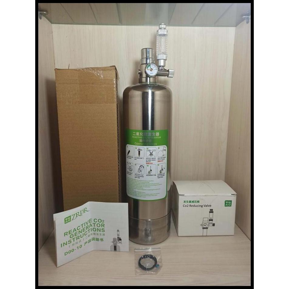 Terlaris Tabung 2L 5L Co2 Generator Diy Kit Cisod Non Selenoid / Regulator Co2 Diy Good Quality