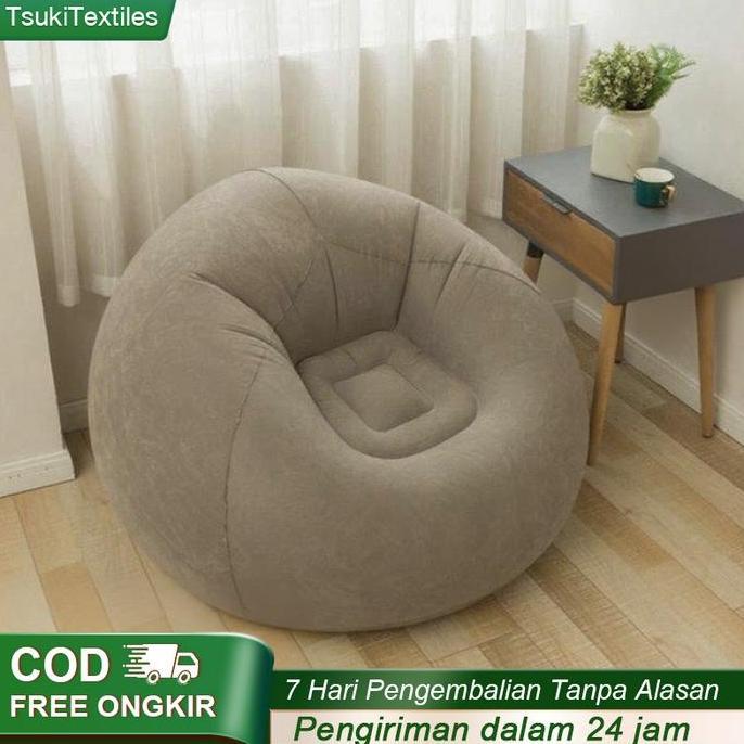 [ Al Faj ] Bean Bag Dewasa Single Sofa Angin Minimalis Sofa Millenial Bean Bag Portabel Sofa Santai 