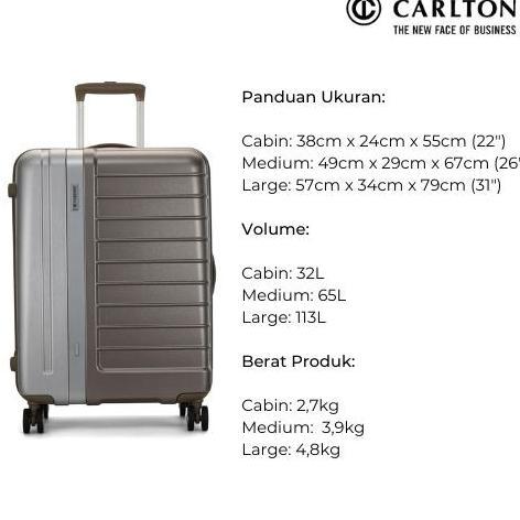 CARLTON Dual Tone NXT Koper Hardcase Chardonnay