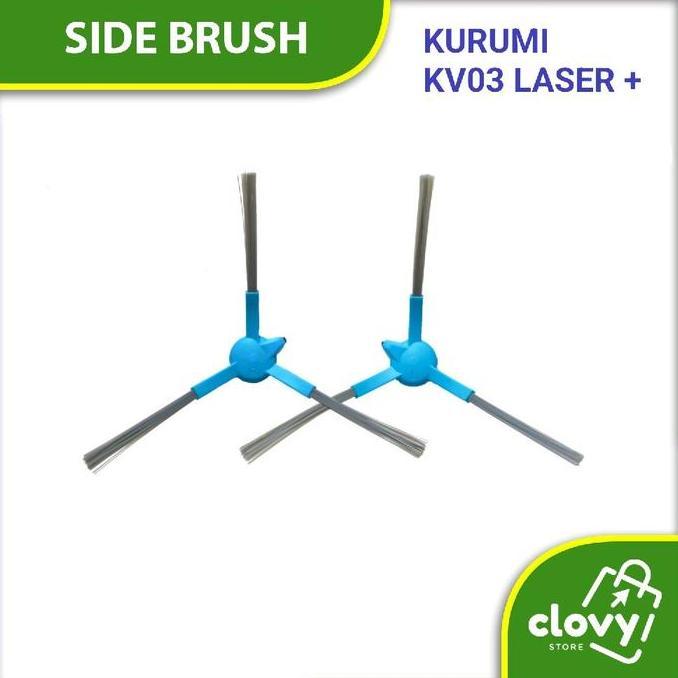 SIDE BRUSH FOR KURUMI KV03 LASER + ROBOT VACUUM ACCESSORIES READY