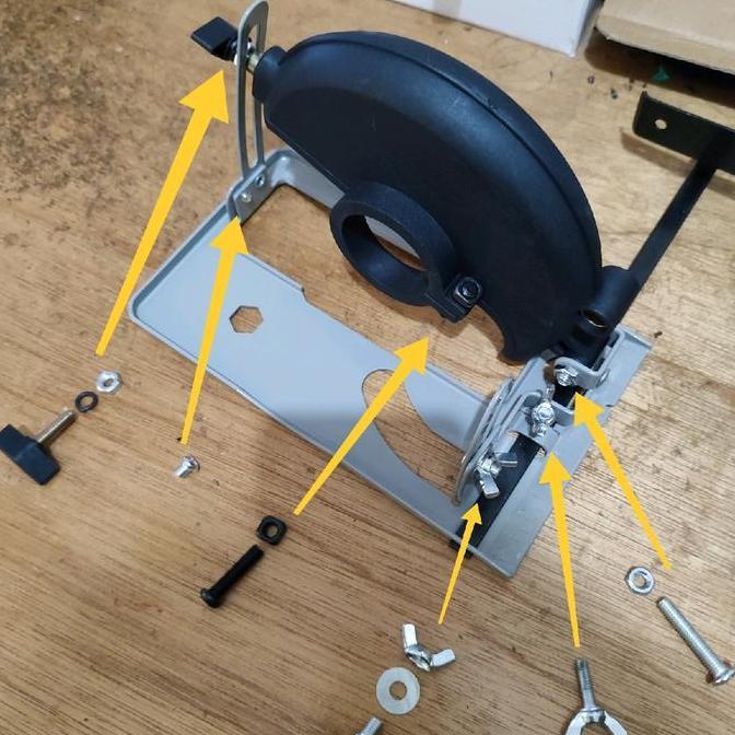 Tools- Stand Gerinda Dudukan Gerinda Tangan Circular Saw Adapter Gerinda
