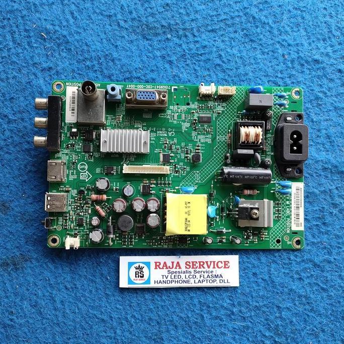 MB TV PHILIPS 22PFA5403S/70 MAINBOARD BOARD MOTHERBOARD MESIN MODUL HEMAT