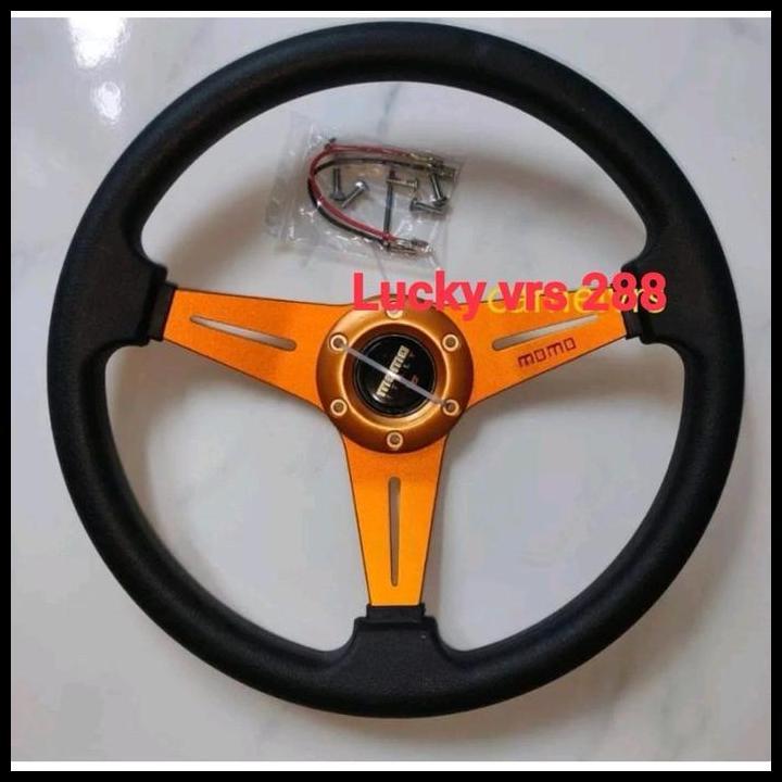 Steer Stir Recing Ukuran 14Inch Semi Celong Stir 14In Car Best Seller