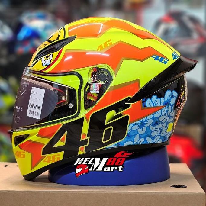 AGV K1S Rossi 2001 Helm Full Face Helm AGV K1 S Valentino Rossi VR46 Original