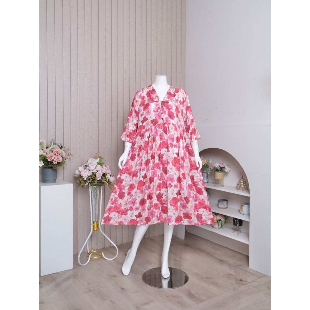 ZORAYA - Janeesha Dress Busui Daster Adem Premium