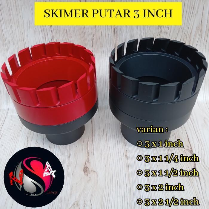 SKIMMER PUTAR /SKIMMER KOLAM KOI 3 INCH