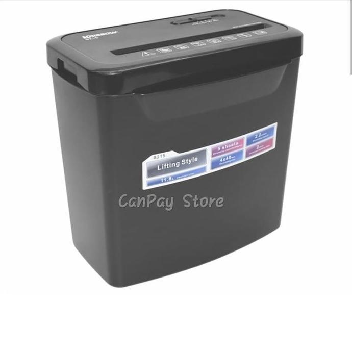 SALE - Krisbow Mesin Penghancur Kertas S215 Paper Shredder Krisbow