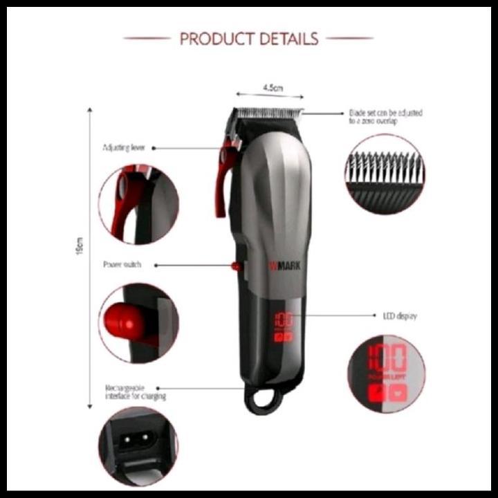 Promo Wmark Ng 115 Wmark 115 Original Clipper 7200Rpm Alat Cukur