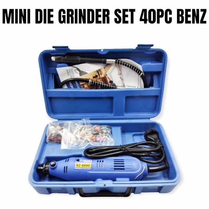 MESIN BOR MINI TUNER LISTRIK ELECTRIC MINI DIE GRINDER SET 40PC