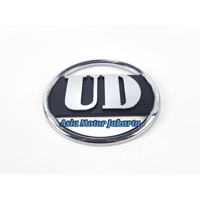 TERMURAH - Emblem Logo UD Chrome - Truk Nissan BTX