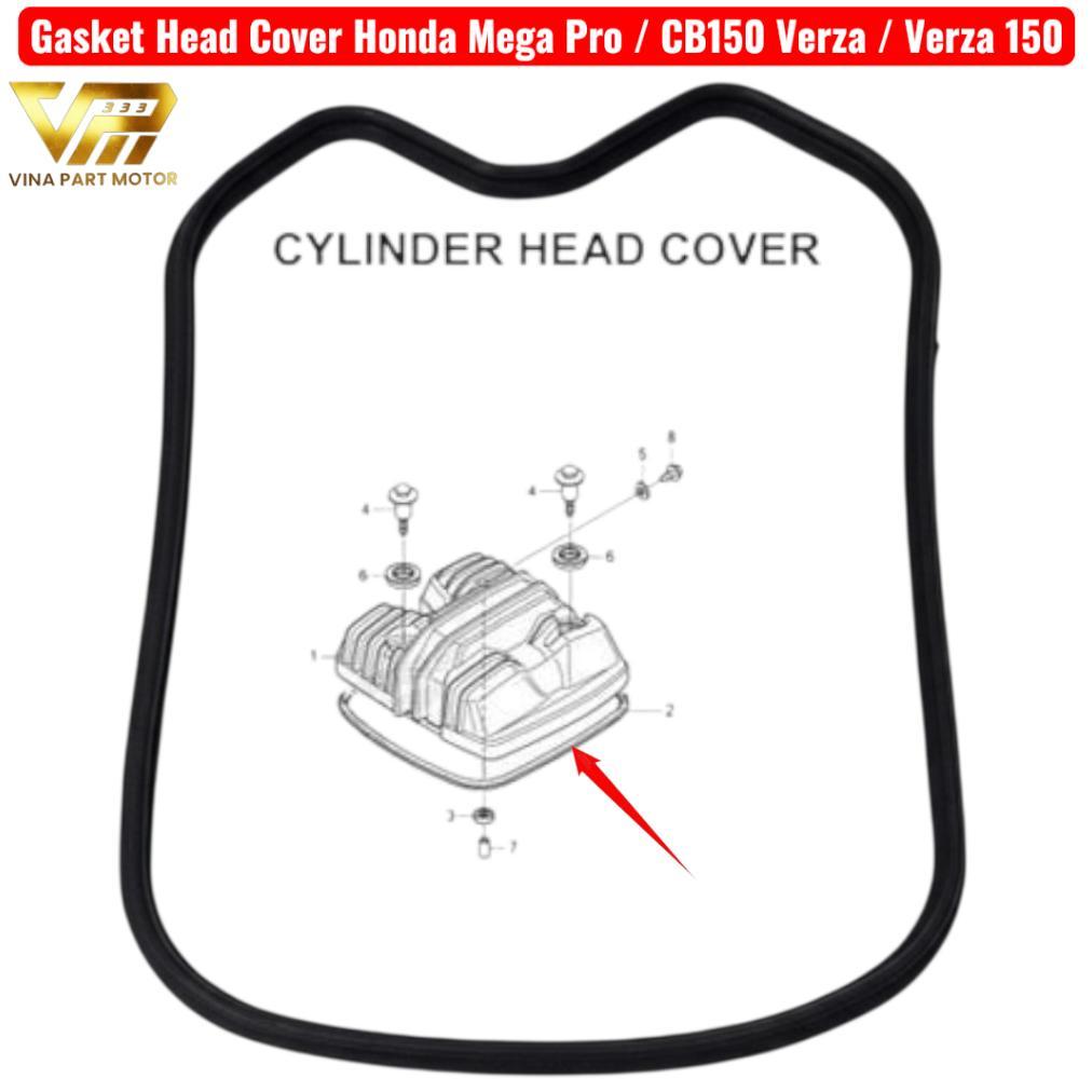 Gasket Head Cover Seal Head Honda Mega Pro / CB150 Verza / Verza 150