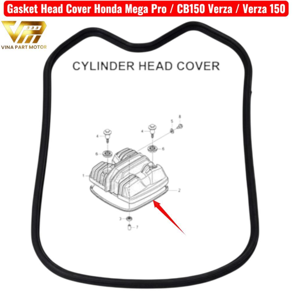 Gasket Head Cover Seal Head Honda Mega Pro / CB150 Verza / Verza 150