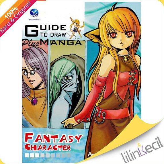 Buku Guide To Draw Manga Plus - Fantasy Character