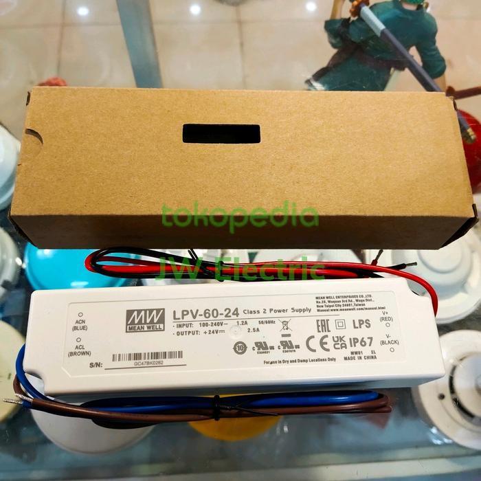 Mean Well LPV-60-24 LED MeanWell Driver Power Supply
