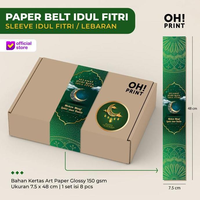 (Best) Paper Belt Idul Fitri | Paper Belt Lebaran | Sabuk Box Lebaran