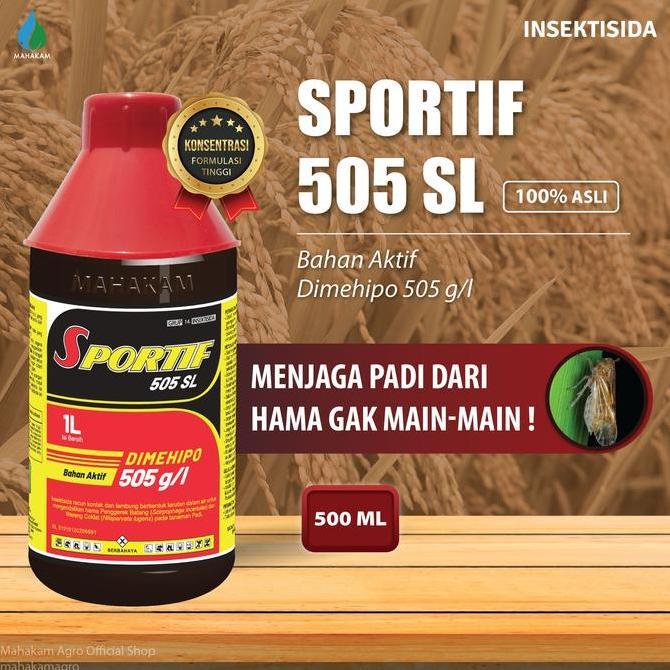 Mahakam Sportif 505 SL 500 ML - Insektisida Pengendali Hama Penyakit Tanaman Padi
