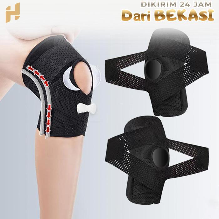 Pengaman Lutut Knee Support Deker Lutut Rs Cedera Meniskus Pelindung Lutut Cedera / Deker Lutut Spor