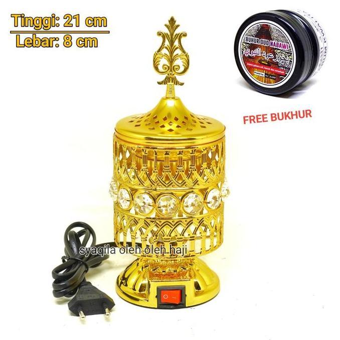 Pendupaan listrik | incesne burner | pembakar buhur elektrik | tempat