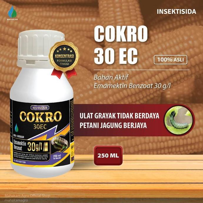 Mahakam Cokro 30 EC 250 ML - Insektisida Pengendali Hama Tanaman Jagung Buah Merah
